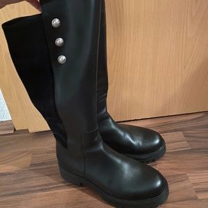 Balmain kids boots, black size 7/ EU 38